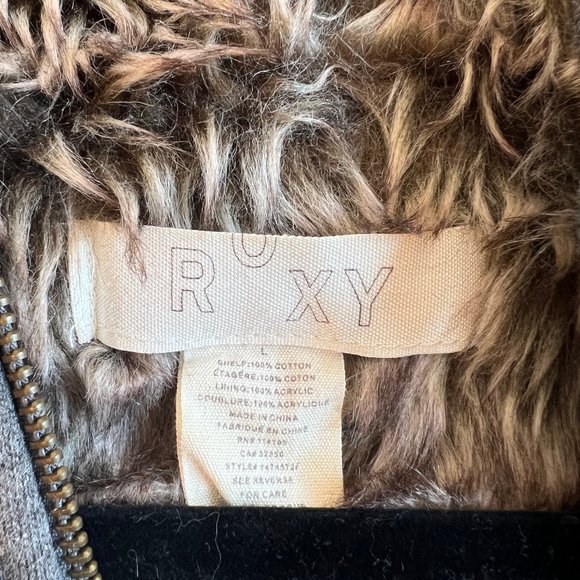 Roxy faux fir hoodie - Picture 4 of 4